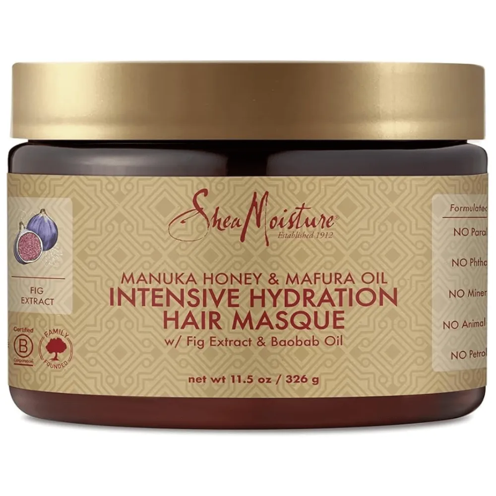 Shea Moisture Manuka Honey and Mafura Oil Intensive Hydration Hair Masque 326g - Imagen 1